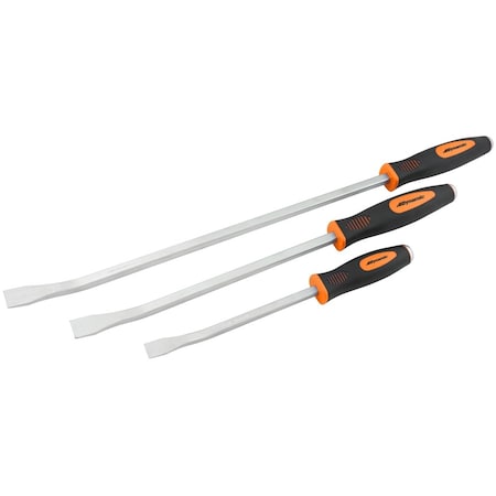 Dynamic Tools 3 Piece Comfort Grip Pry Bar Set D056400